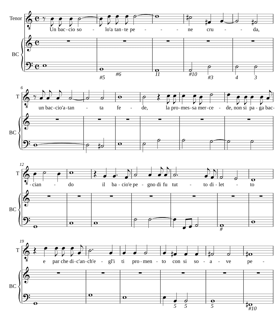 Один поцелуй (Un baccio solo)
