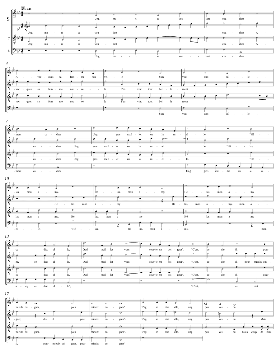 Молодой муж желает лечь (Ung mari se voulant coucher)