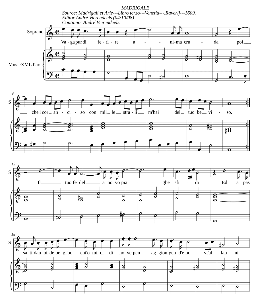 Прекрасная, однако (Vaga pur)