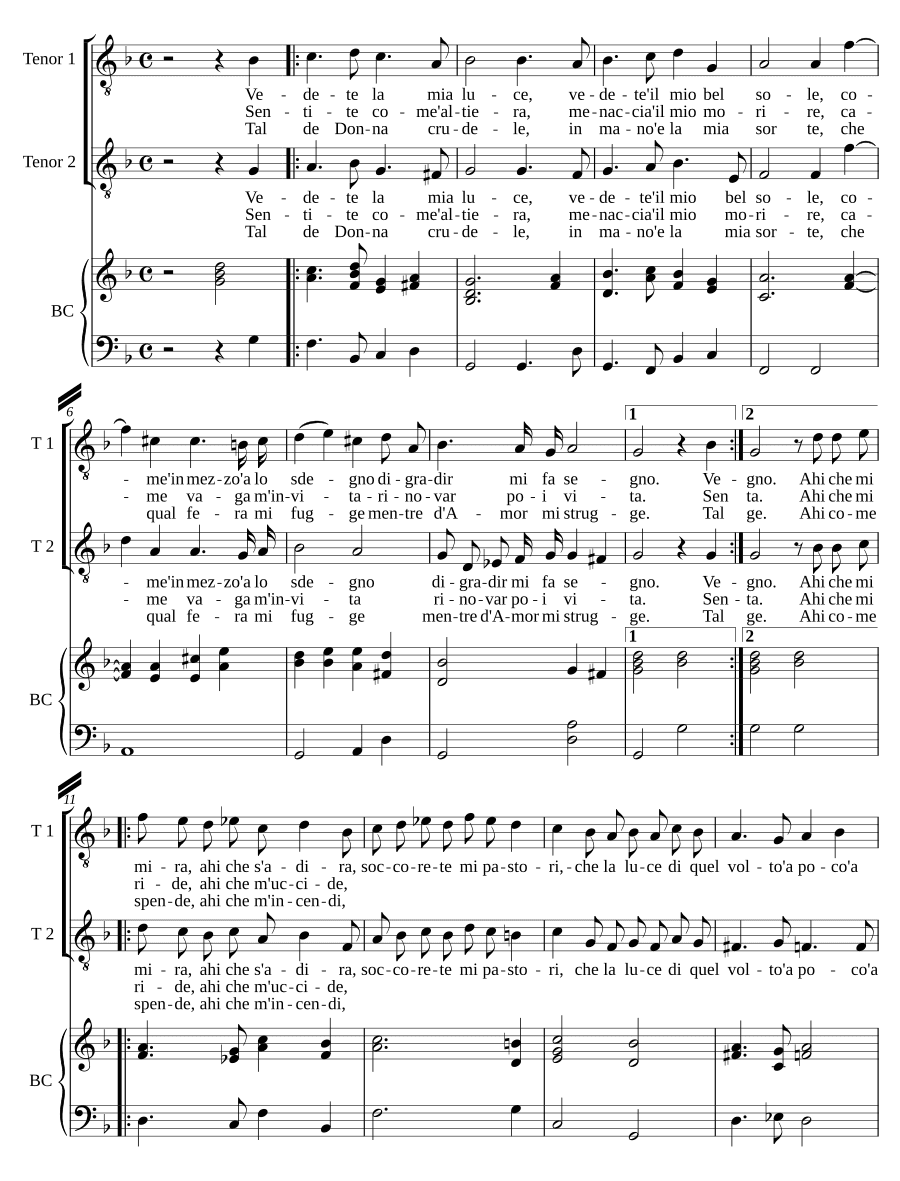 Видите мой свет (Vedete la mia luce)