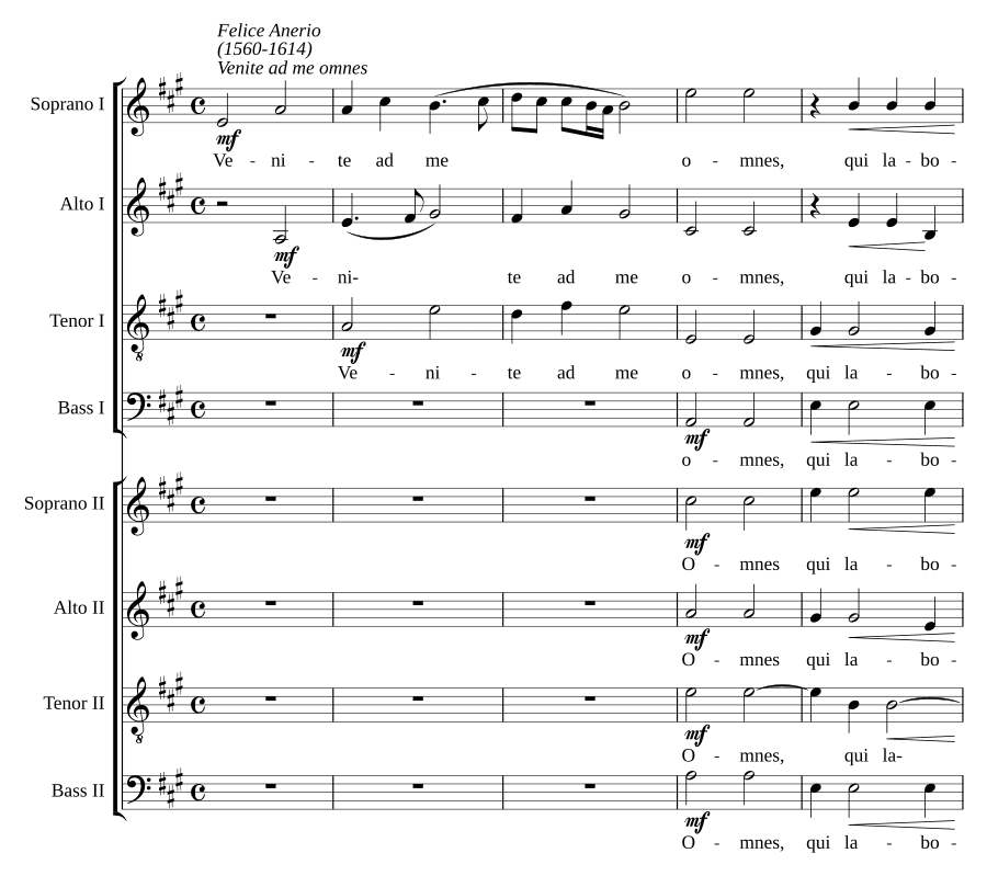 Придите ко Мне все (Venite ad me omnes)