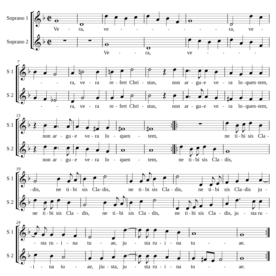Истинно важно Христос (Vera refert Christus)