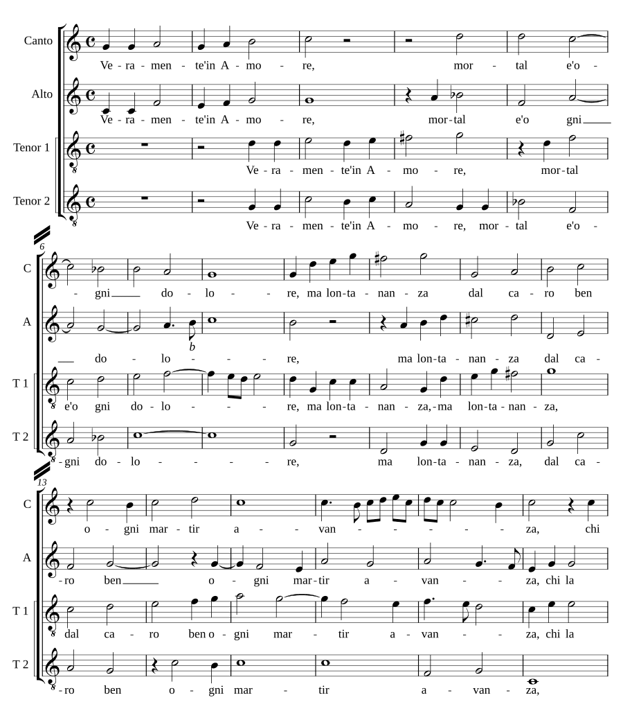 Истинно в любви (Veramente in amore)