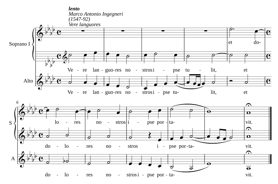 Истинные страдания (Vere languores)