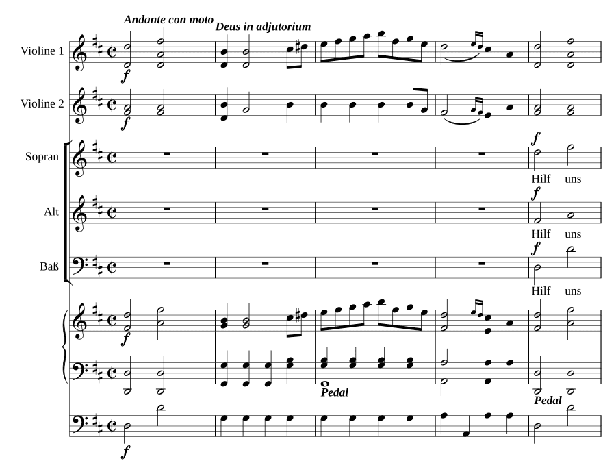 Торжественные вечерни (Vesperae Solennes)