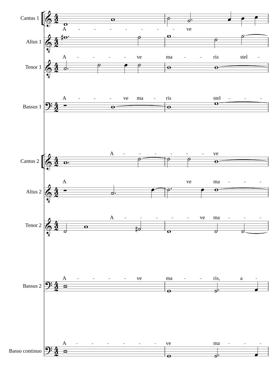 Вечерня Пресвятой Девы (Vespro della Beata Vergine)