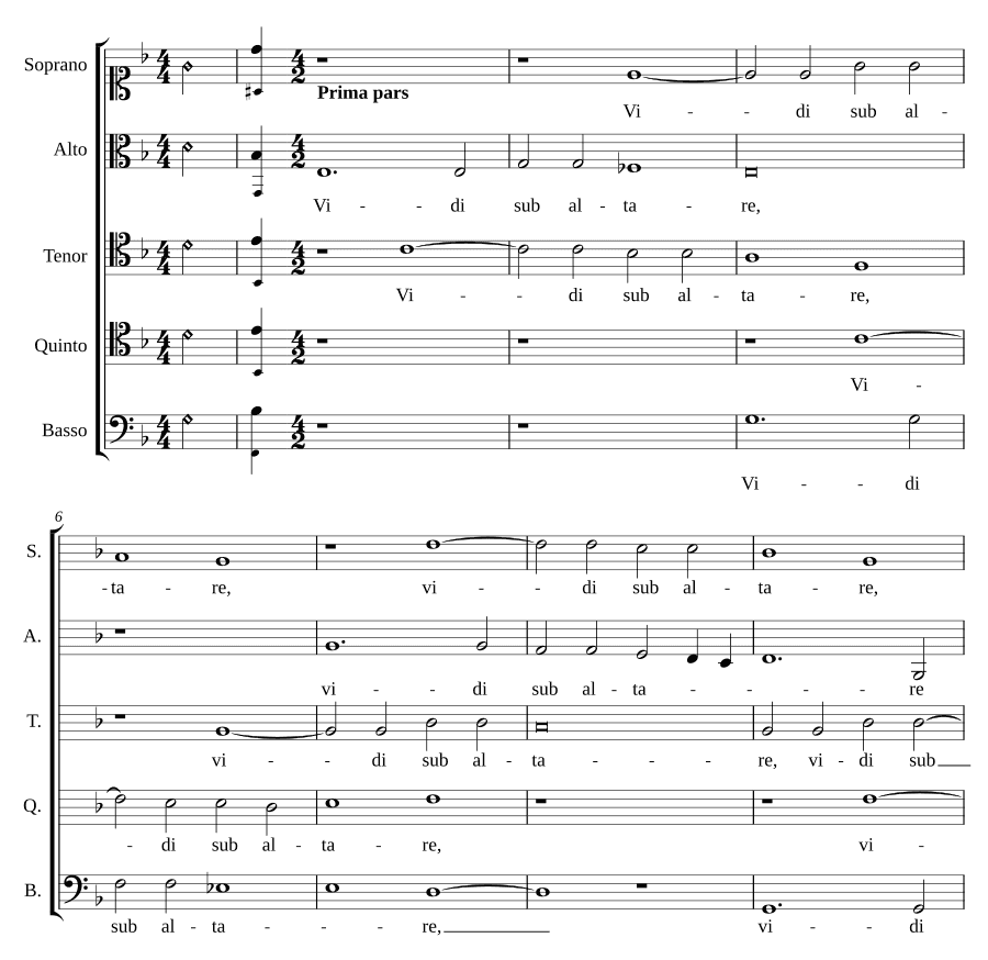 Видел под алтарём (Vidi sub altare)
