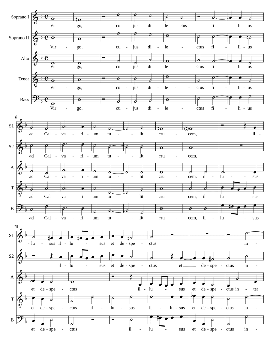 Дева, чей возлюбленный (Virgo, cujus dilectus)