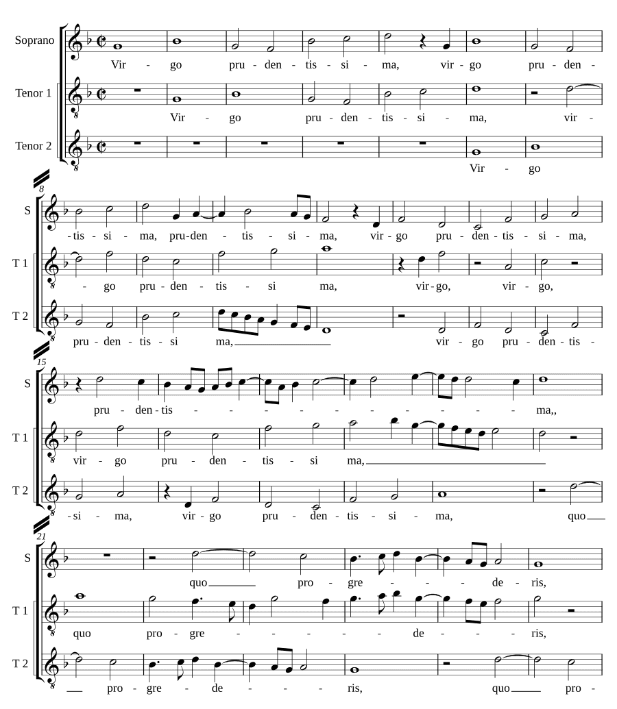 Дева самая благоразумная (Virgo prudentissima)