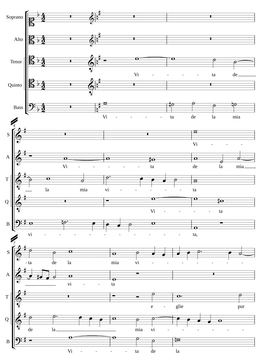 Жизнь моей жизни (Vita de la mia vita)