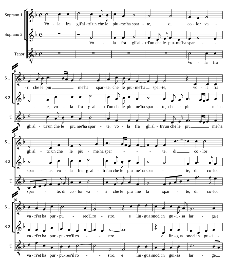 Лети среди других (Vola fra gli altri)