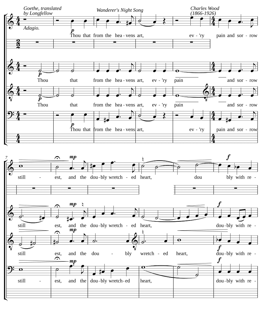 Ночная песня странника (Wanderer's Night Song)