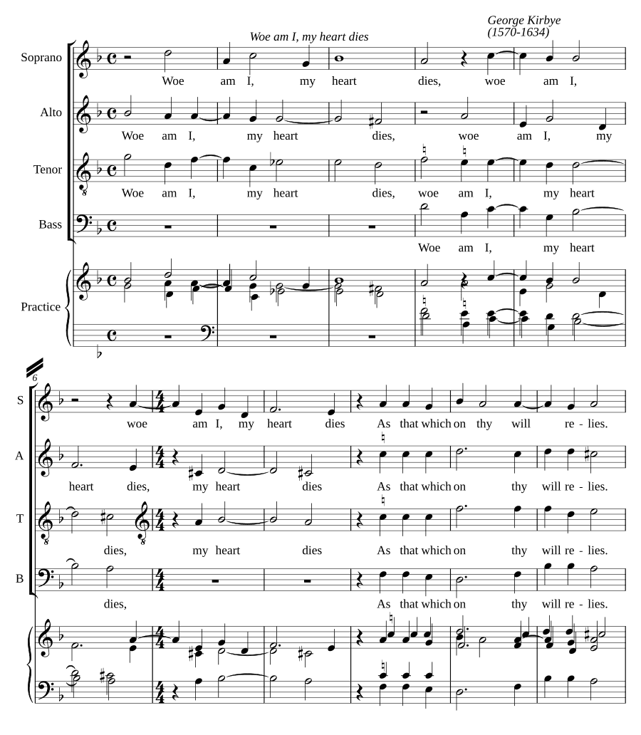 Горе мне, сердце мое умирает (Woe am I, my heart dies)