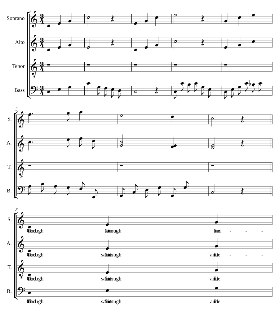 Вы, святые и слуги Господни (Ye saints and servants of the Lord)