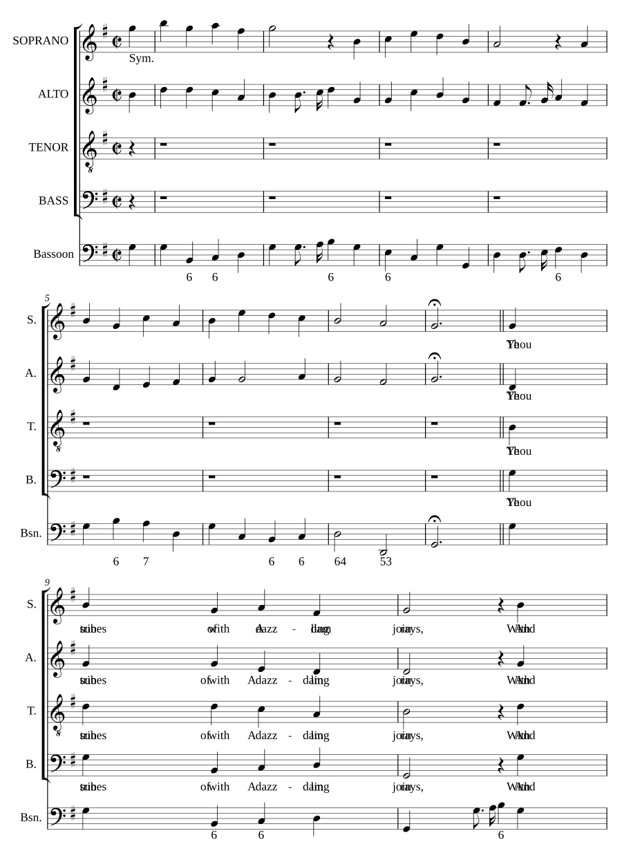 Племена Адама, объединяйтесь (Ye tribes of Adam join)